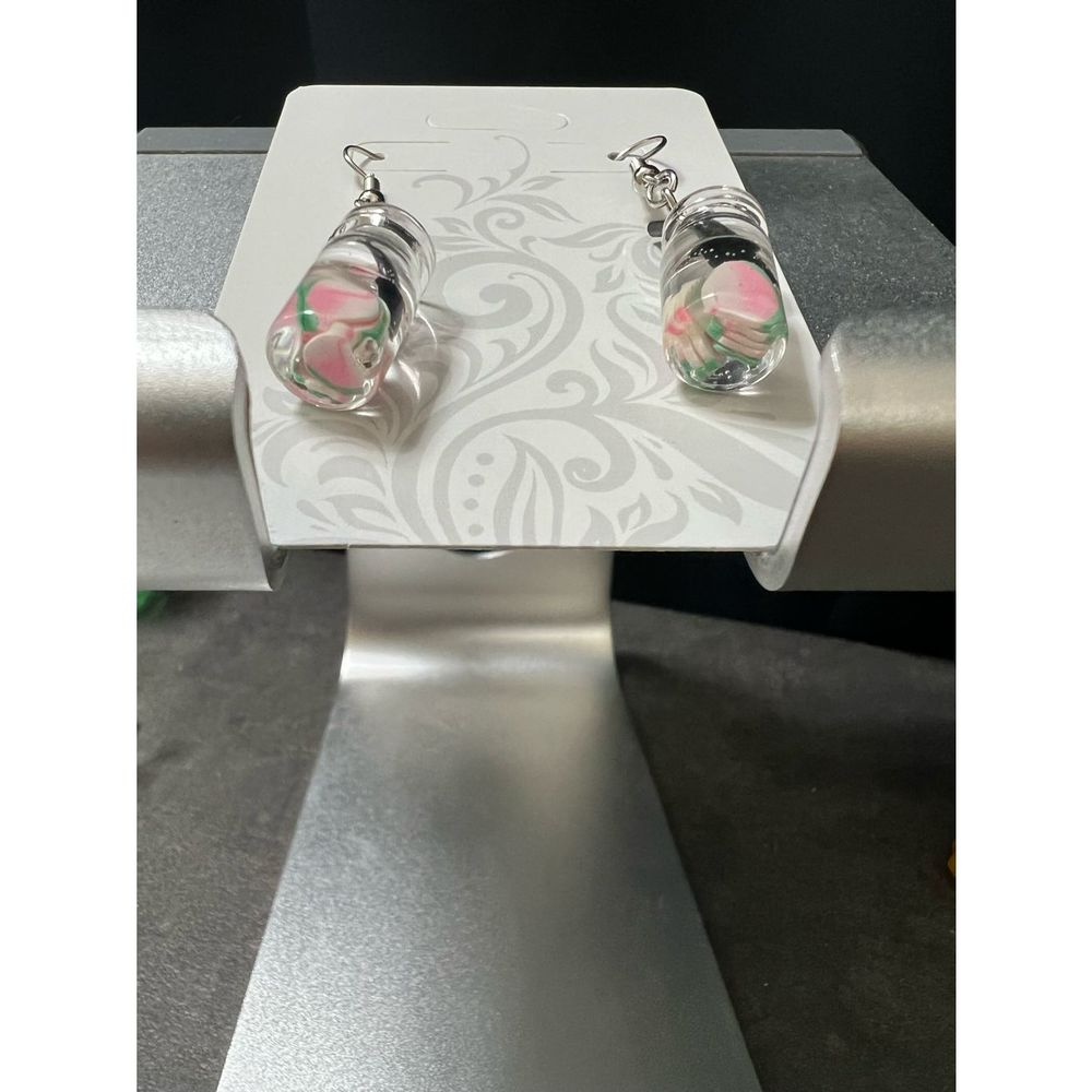 Fruit Cup Earrings - Picture 2 of 2